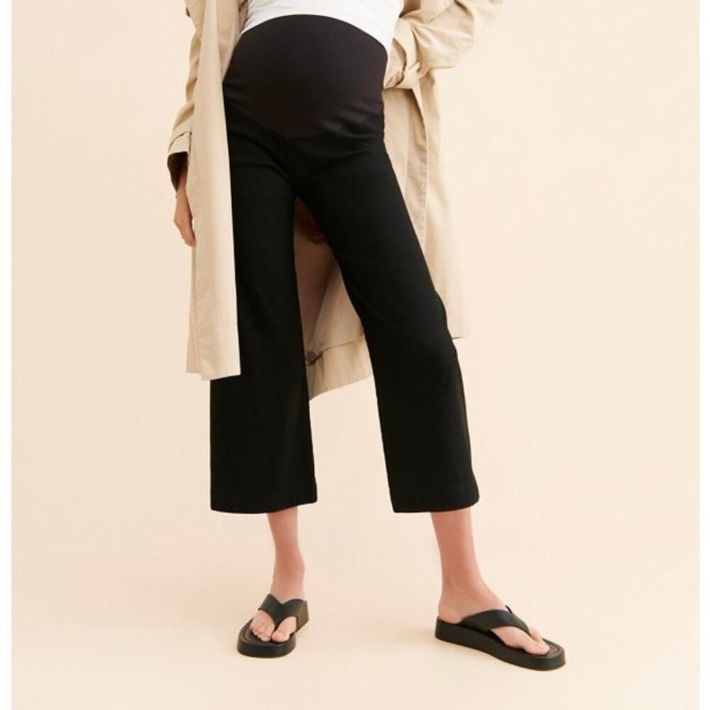 Maeve by Anthropologie Maternity Colette Pull-On Pants Women’s 10M Black
